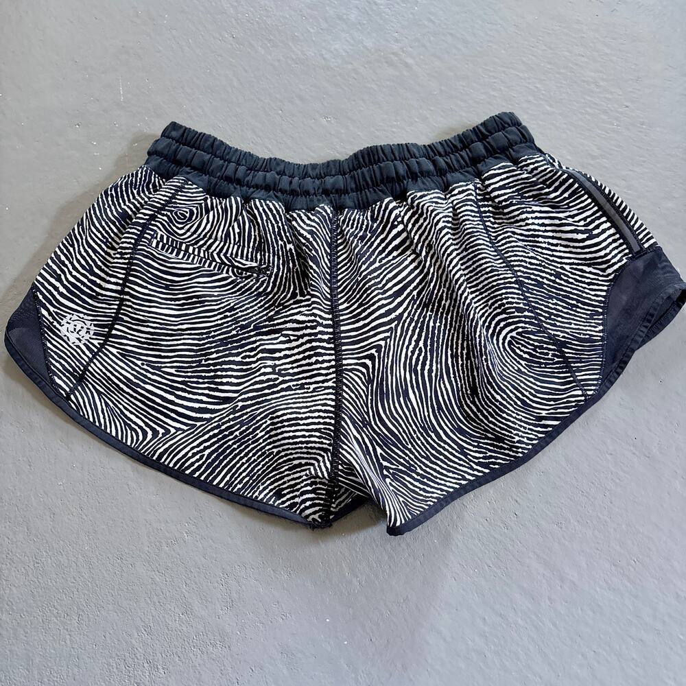 lululemon athletica Black and White Athletic Shorts